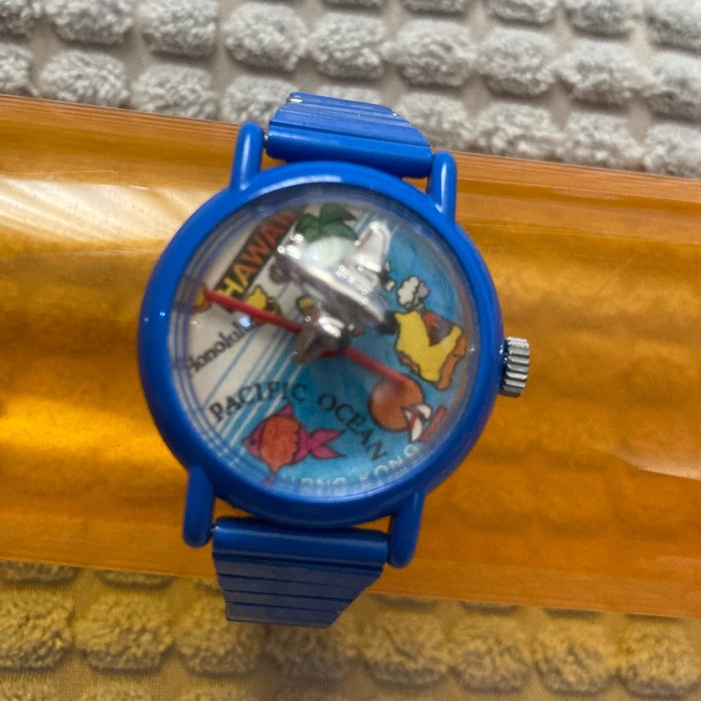 VINTAGE 1970’s OUT OF TIME BUBBLE WATCH VERY RARE!